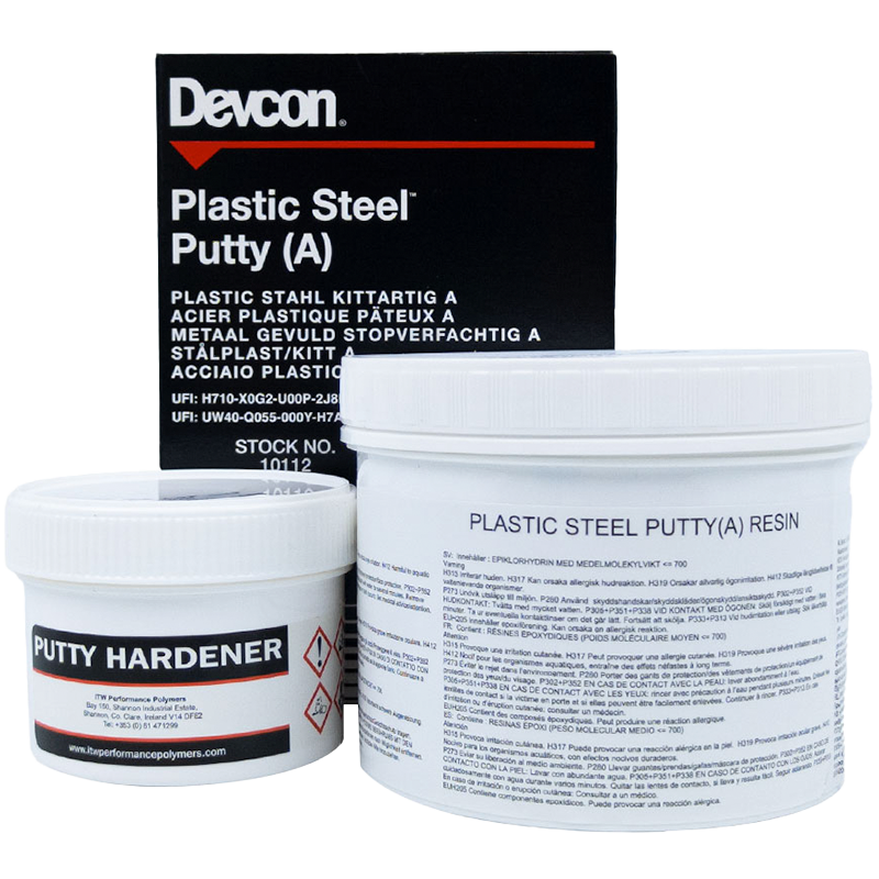 Plastic Steel putty Grey epoxy A 500g