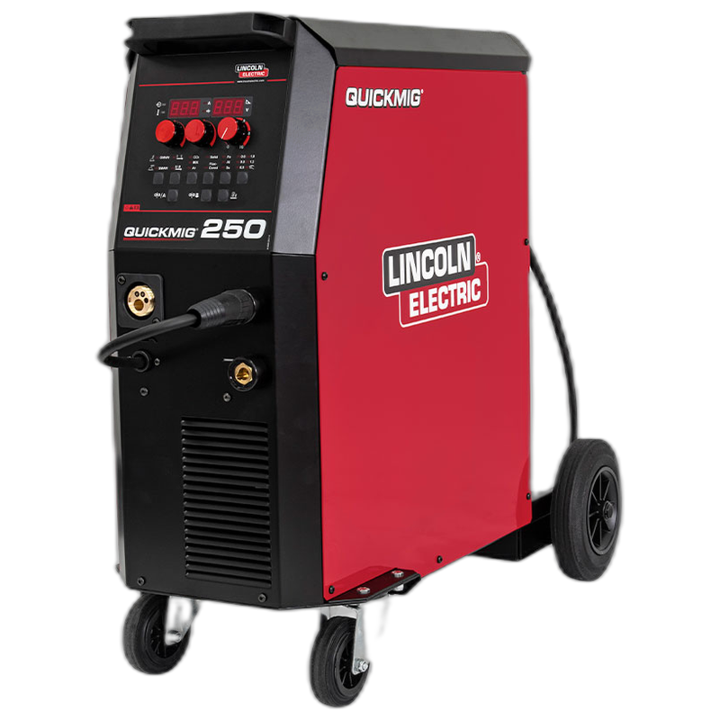 Lincoln QuickMig 250 Amp 380V, incl werkstukkabel 3mtr