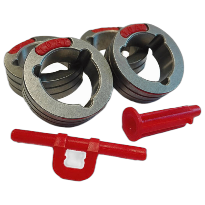 Lincoln ROLL KIT 1.0/1.2RT FI37 4PCS -/ORANGE