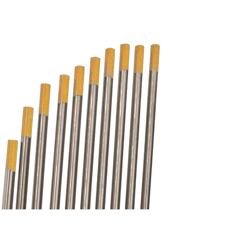 wolfraamelektrode WLa15 goud lengte 175mm