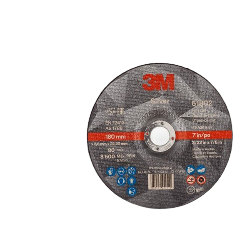 Doorslijpschijf Silver T42