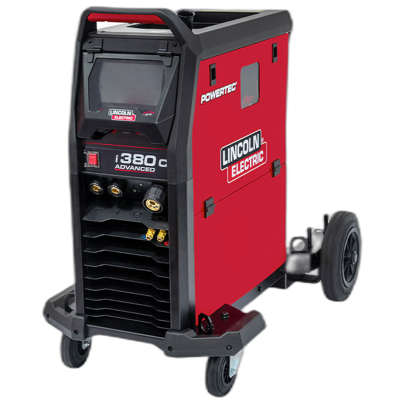 MIG/MAG lasapparaat Powertec i380C advanced 400V 3Ph met 4m lastoorts