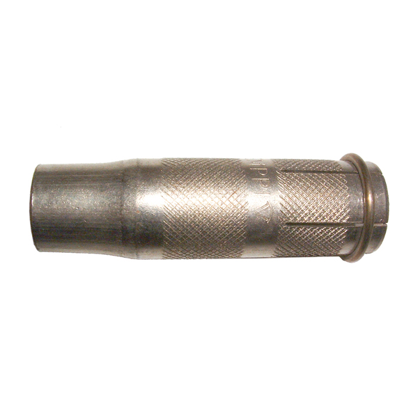 gasmondstuk voor FE/MMT/PMT 27/30/32 W lengte 76mm