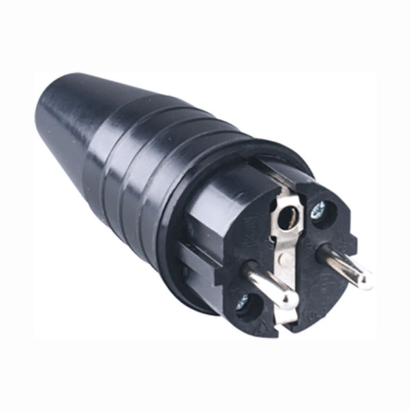 stekker 230V rubber type 521